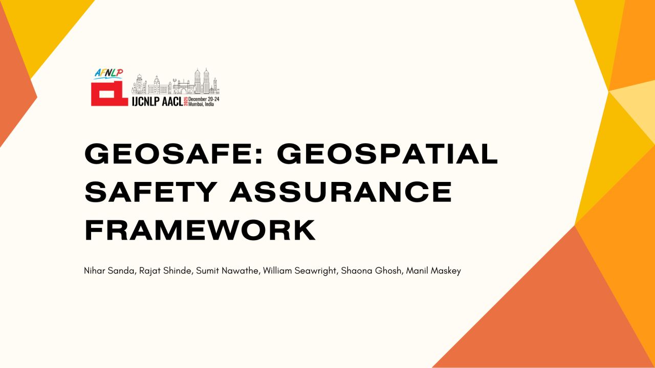 GeoSAFE Title Slide